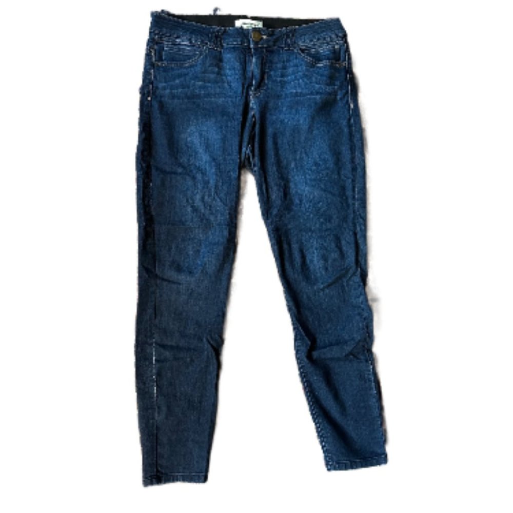 Democracy Ab Technology Distressed Skinny Jeans, Size 14